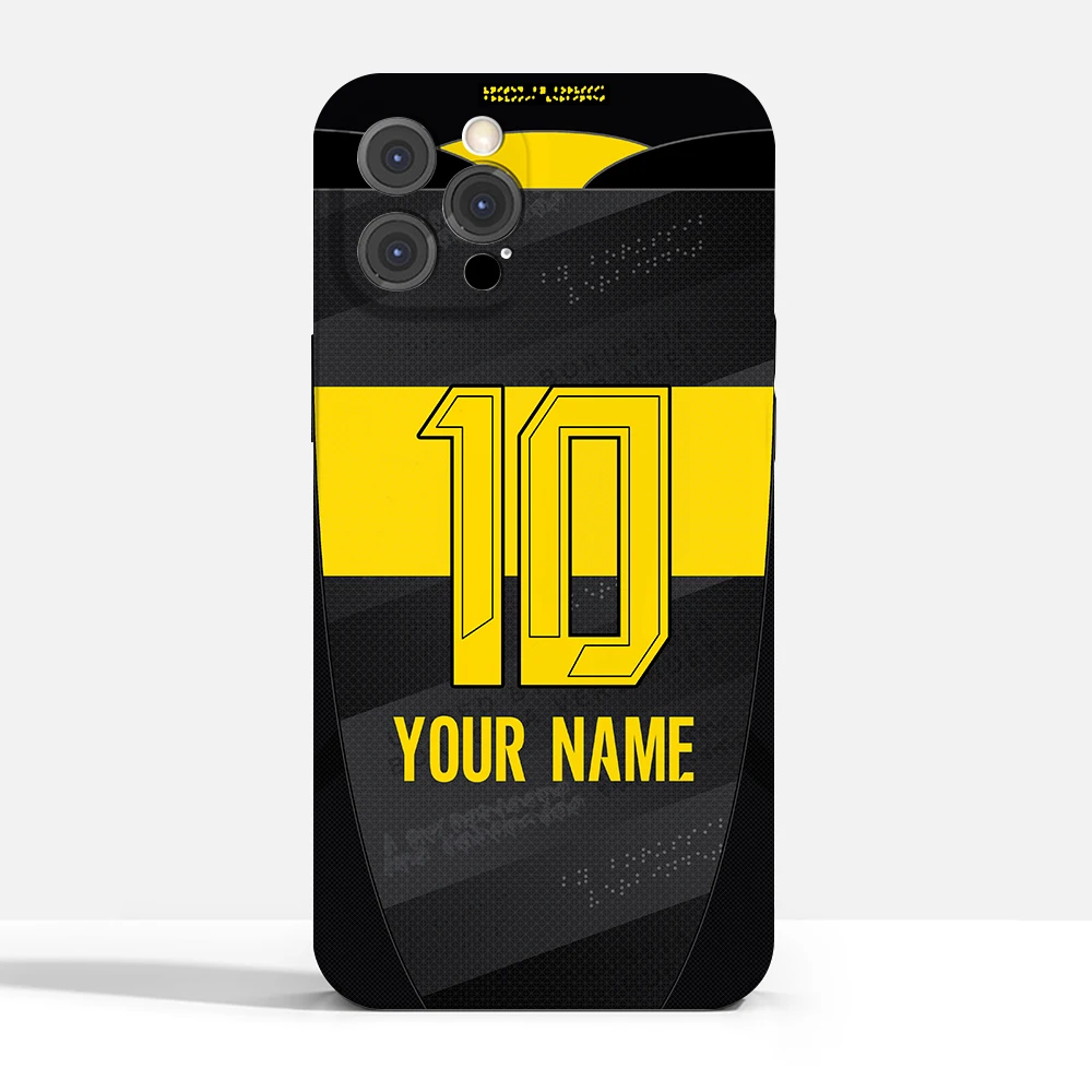 Germany Dortmund Signal Iduna Park REVOLUTIONÄR Cover Case for iPhone 16 15 14 Pro Max 13 12 11 Mini X XS XR 7 8 6S Plus SE