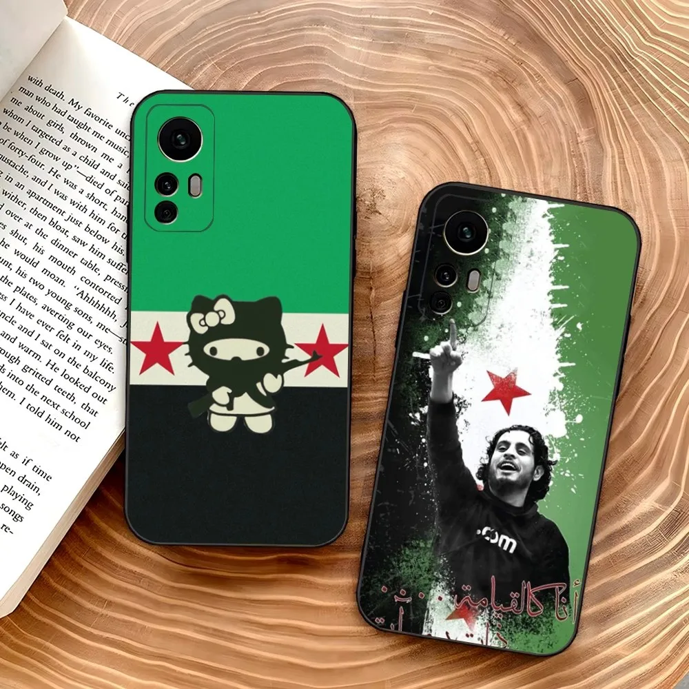 Syrian Revolution Flag  Phone Case For Samsung A73,A91,A53,A52,A32,A73,A13,A21,A34,A71,A31,A22,A20,A40 Back Cover