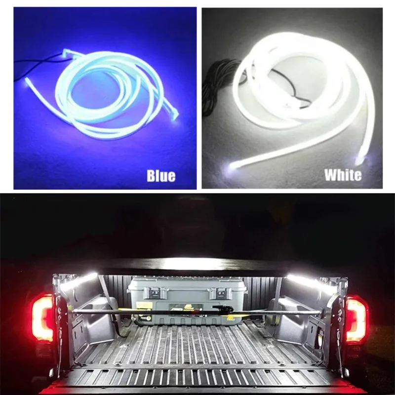

2Pcs LED Car Lights Strip Truck Cargo Bed Running Light Lamp For GMC Sierra 1500 Yukon Car Accessories