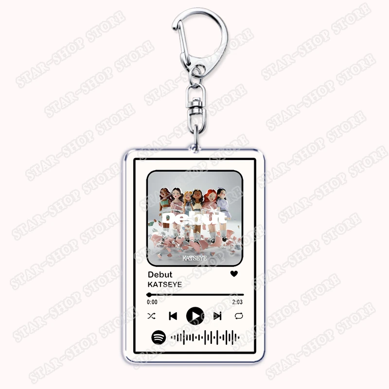 Hot Girl Group Band Keychains for Women Accessories Bag Manon Lara Sophia Yoonchae Megan Daniela Music Keying Jewelry Fans Gifts