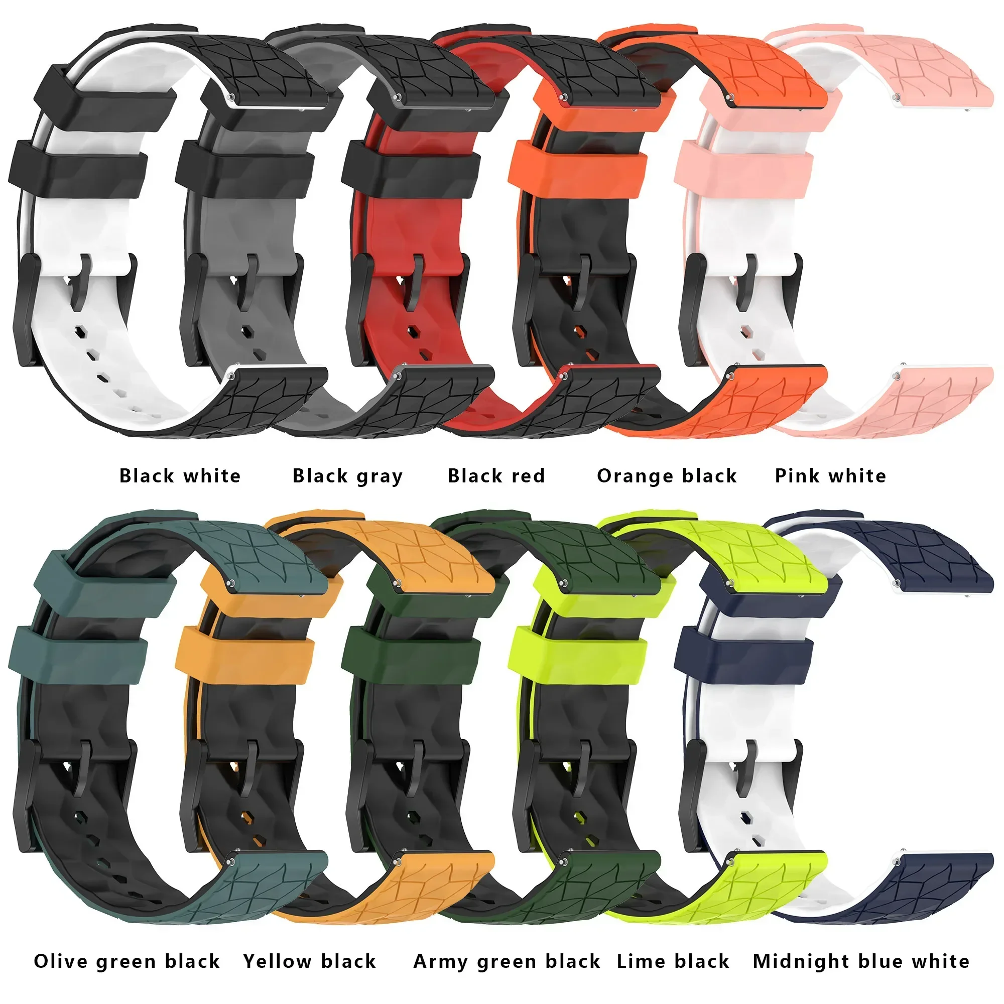 Silicone Strap for Redmi Watch 3 Active Smartwatch Bracelet Wristband for Xiaomi Redmi Watch 3 Lite Replacement Band Accessory