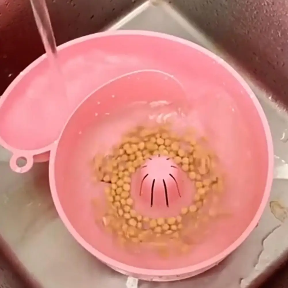 

Snail Shape Fruit Spinner Portable Fruit Wash Bowl Food Washing Spinner Automatic Cleaning Machine For Kitchen Draining Pot N5Z9