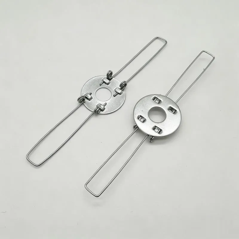 16 pcs 120mm Metal Spring Clamps with Easy Snap-On Install, ideal for Lamp Fixture Repair and Home Lighting Fixing