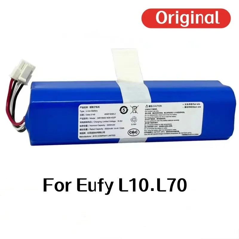 

100% Оригинальный 5200mAh для Qihoo 360 X90 X95 для Eufy L10 L70 L75 T2190 оригинальный аккумулятор робота-уборщика