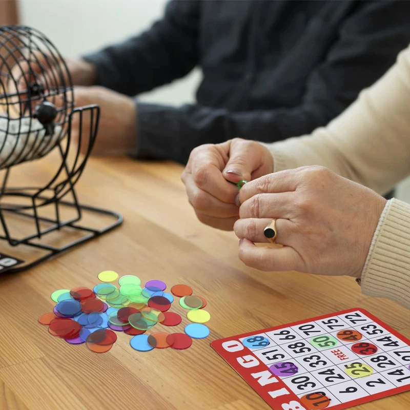 Bingo Markers Chips for Classroom, Plástico, Materiais de Matemática Montessori, Kids Learning Toys, Suprimentos de Ensino Educacional, 19mm