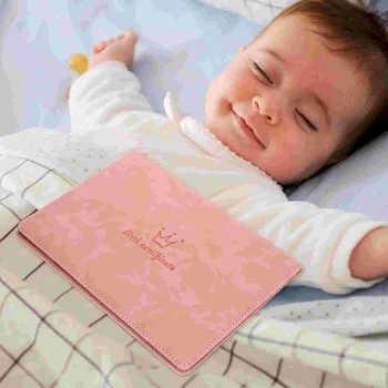 โฟลเดอร์ฝาครอบใบรับรอง Birth Certificate กรณีผู้ถือใบรับรอง Birth Certificate Protector สําหรับตกแต่งของขวัญ Home