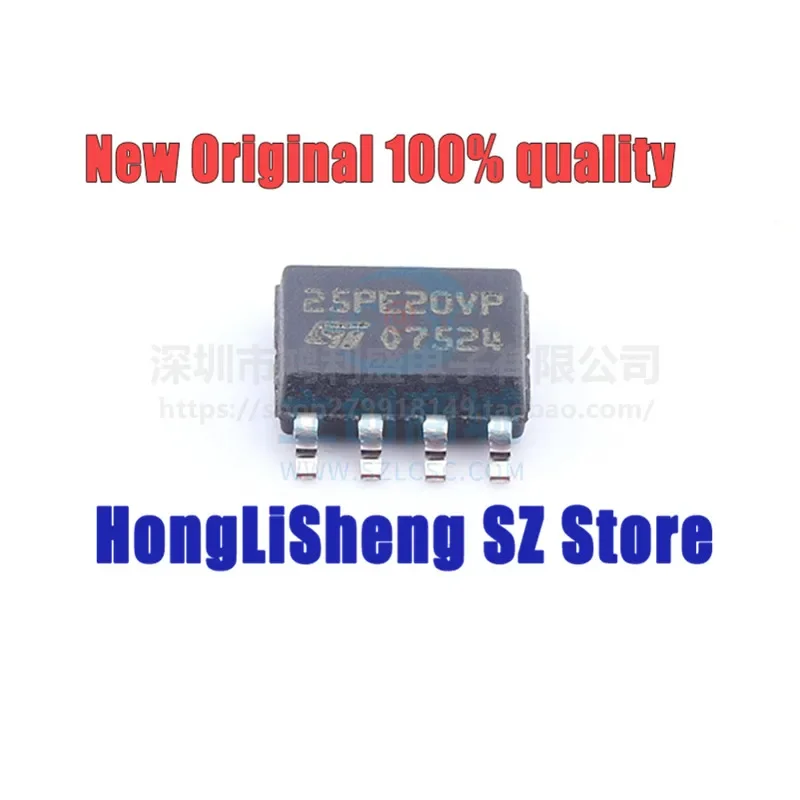 10pcs/lot M25PE20-VMN6TP M25PE20 25PE20VP SOP8 Chipset 100% New&Original In Stock