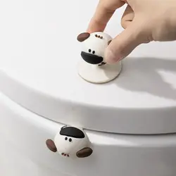 Cartoon Sheep/Dog Shaped Toilet Lid Lifter Multifunctional Seat Cover Lifting Device Convenient Seat Closestool Handle Holder