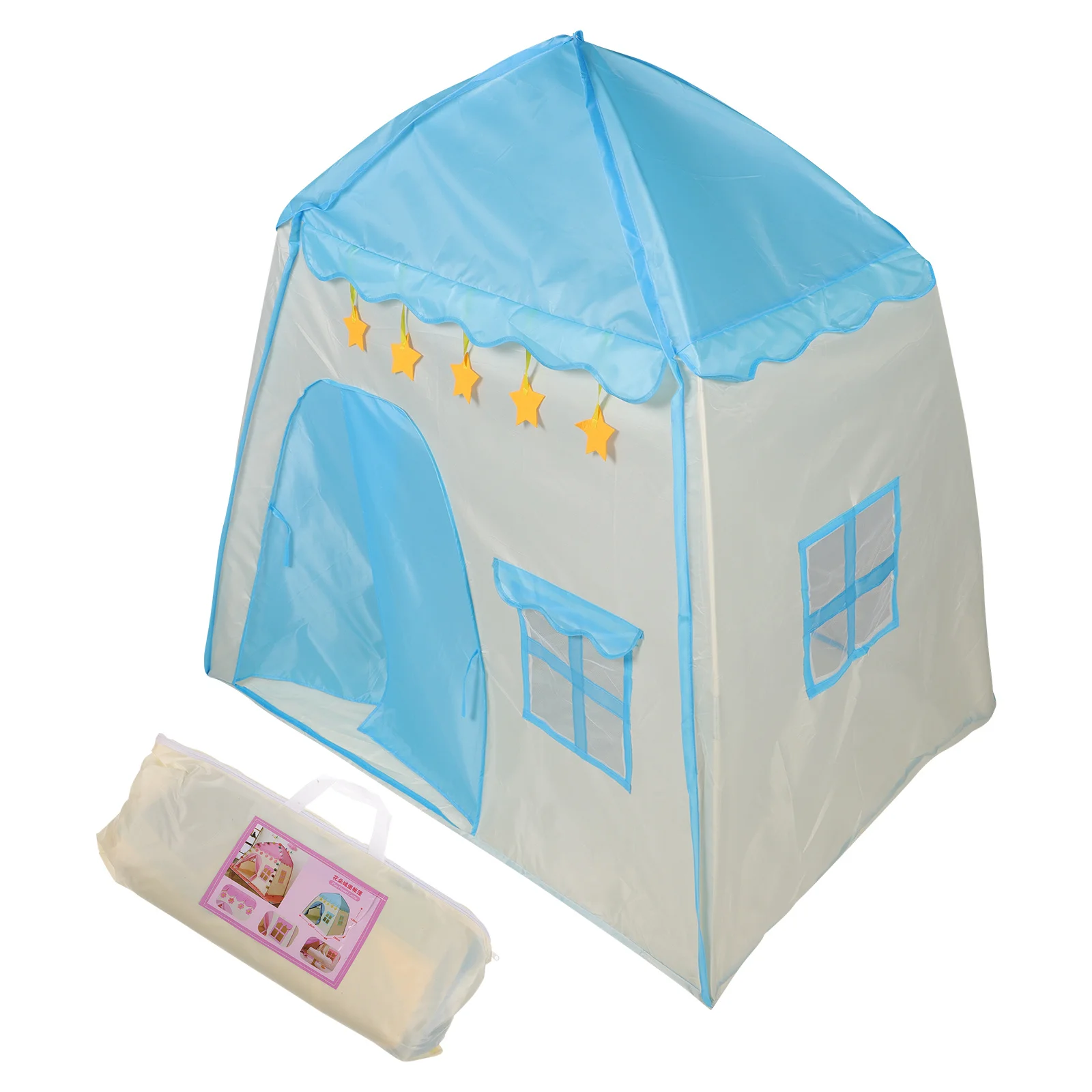Maison de jeu Portable pour enfants, tente d'intérieur, château du Prince, pliable, en forme de voiture, matériau respirant, facile à installer, ornement Floral