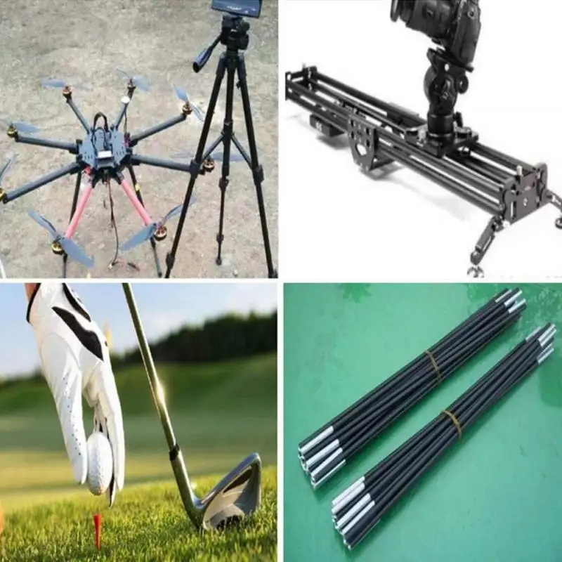 Imagem -05 - High Strength Lightpeso Carbon Fiber Rod Reforço Rod para Faça Você Mesmo Sólidos mm mm mm mm mm mm mm de mm a 18 mm 250 a 500 mm
