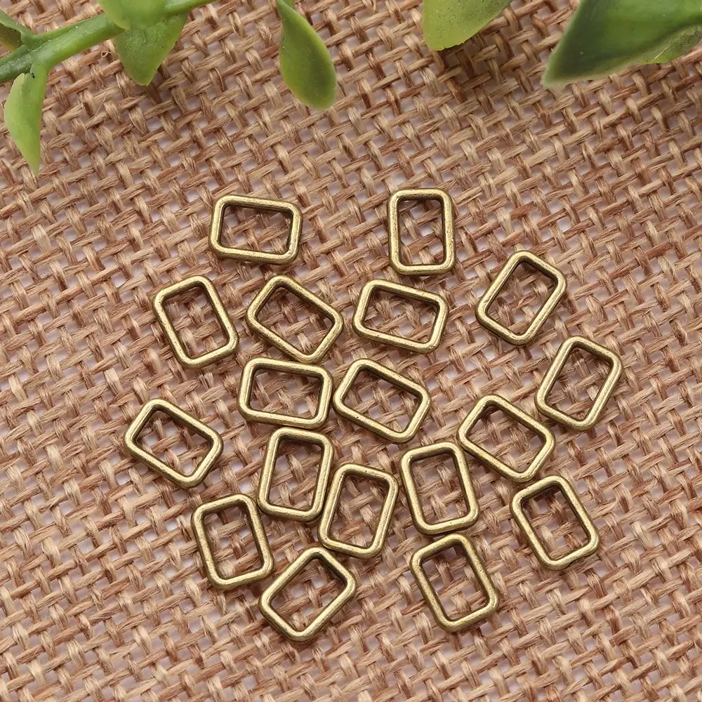 20pcs Newest Accessories Tri-glide Diy Dolls Bag Luggage Hardware Square/Triangle Buttons  Bag Buckle
