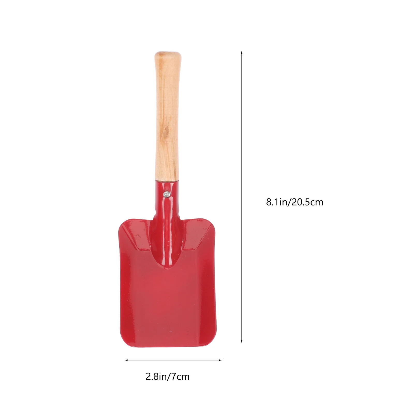 1Set Kids Gardening Tools Metal Mini Rake Small Sand Shovel Wooden Handle Outdoor Planting Tools for Children Mini Garden Shovel