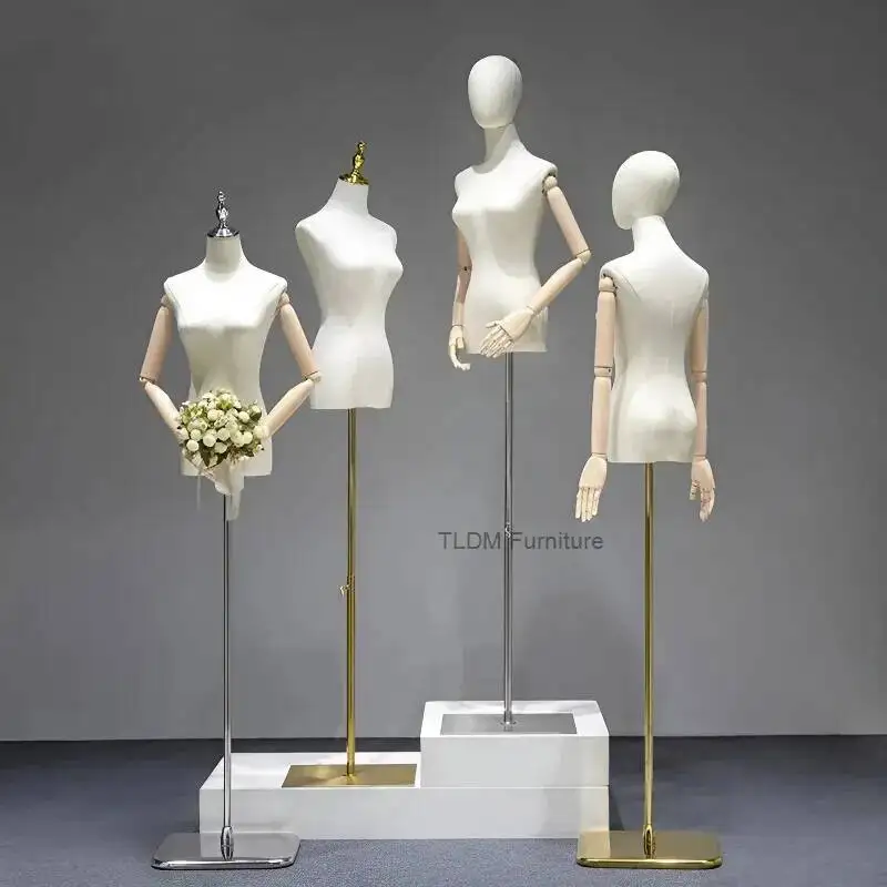 

Манекен-торс для демонстрации одежды, женский, оптовый, для швейных магазинов, для демонстрации и пошива, для рукоделия, FYMQ