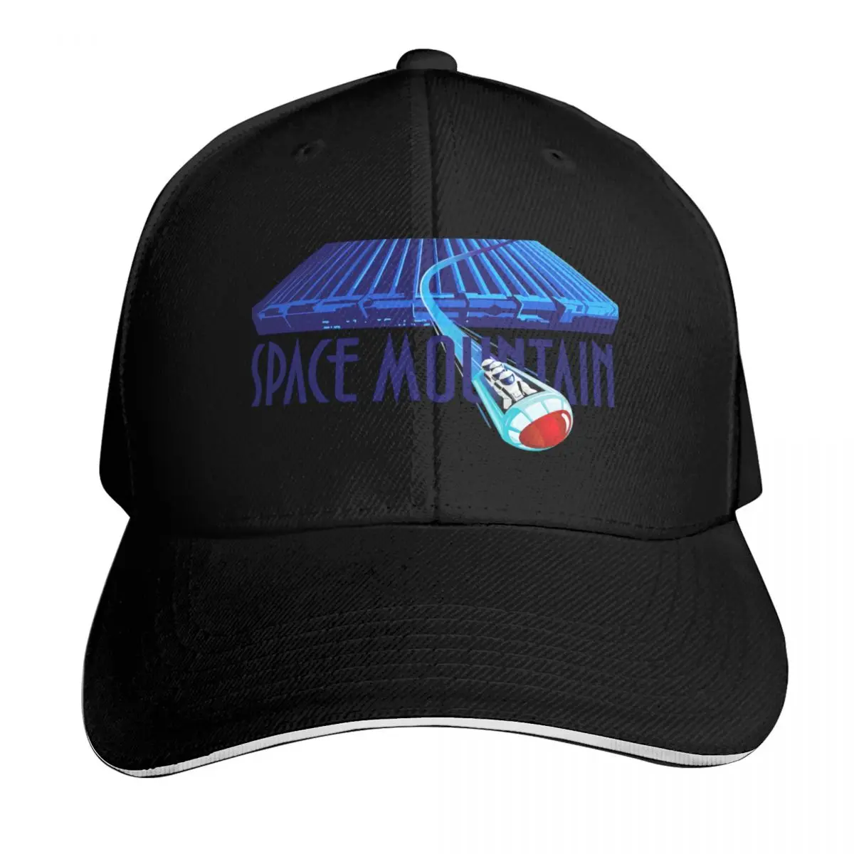 

Space mountain Baseball Cap Thermal Visor Hood foam party Hat Brand Man cap Women's Men's