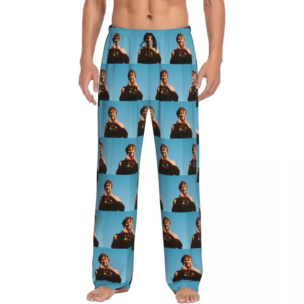 

Custom Drew Starkey Pajama Pants Men Sleepwear Sleep Lounge Bottoms with Pockets