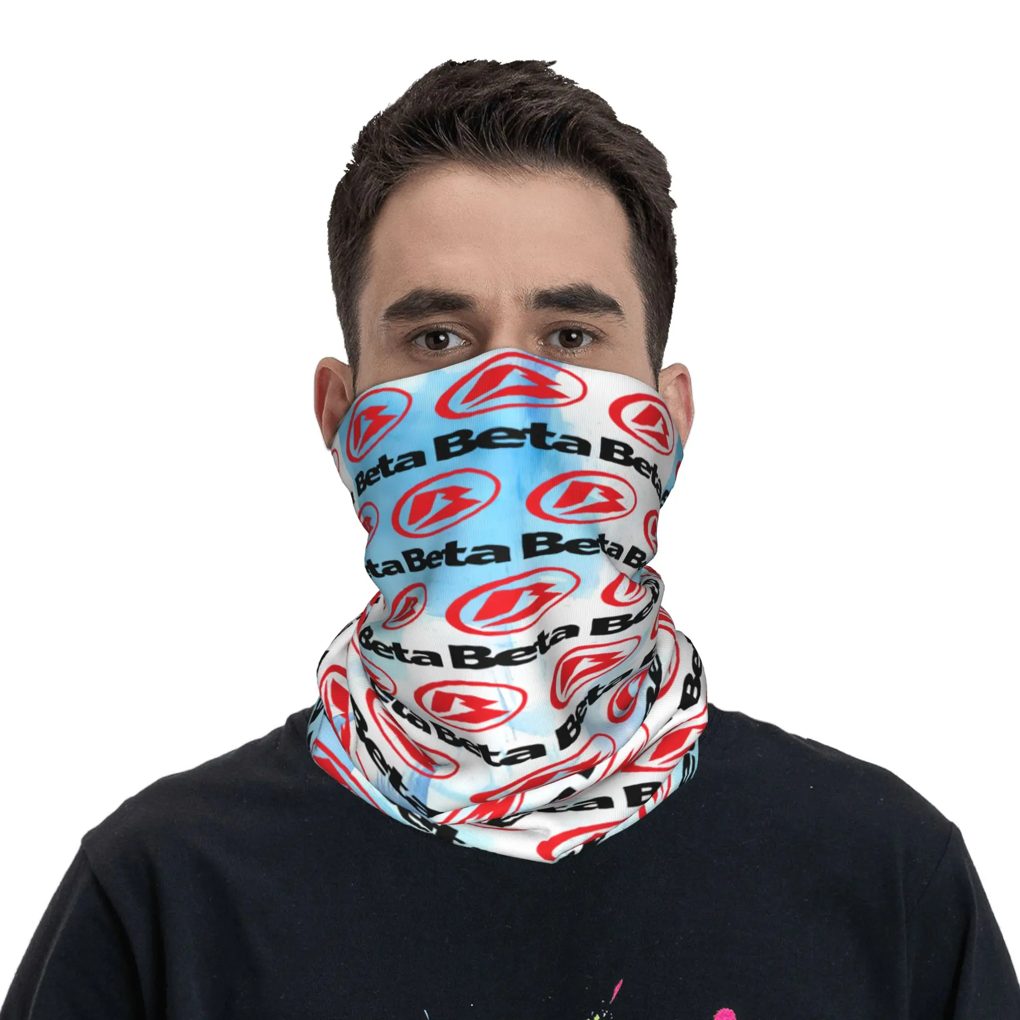مخصص B-Betas باندانا الشتاء الرقبة أدفأ المرأة يندبروف التفاف الوجه وشاح للتزلج الجراب عقال