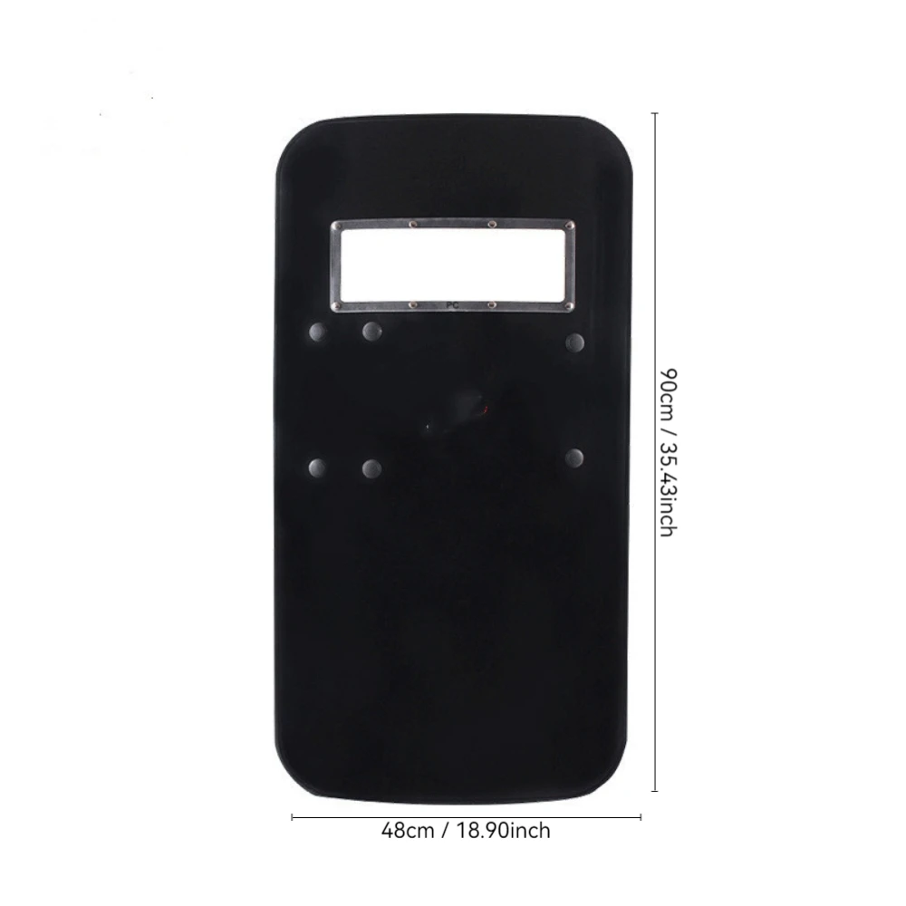Riot Shield Handheld Explosion Shield Security Campus Militia Security Equipment PC Shield Anti stab Explosion-proof ABS