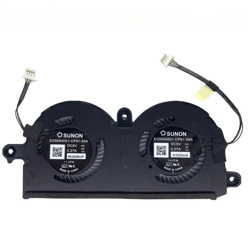 Replacement CPU Cooling Fan for DELL XPS 9370 9380 7390 9305 Series 0980WH 0PNWJR DFS350705PQ0T FM18 ND55C19-16M01 DC5V 0.5A Fan