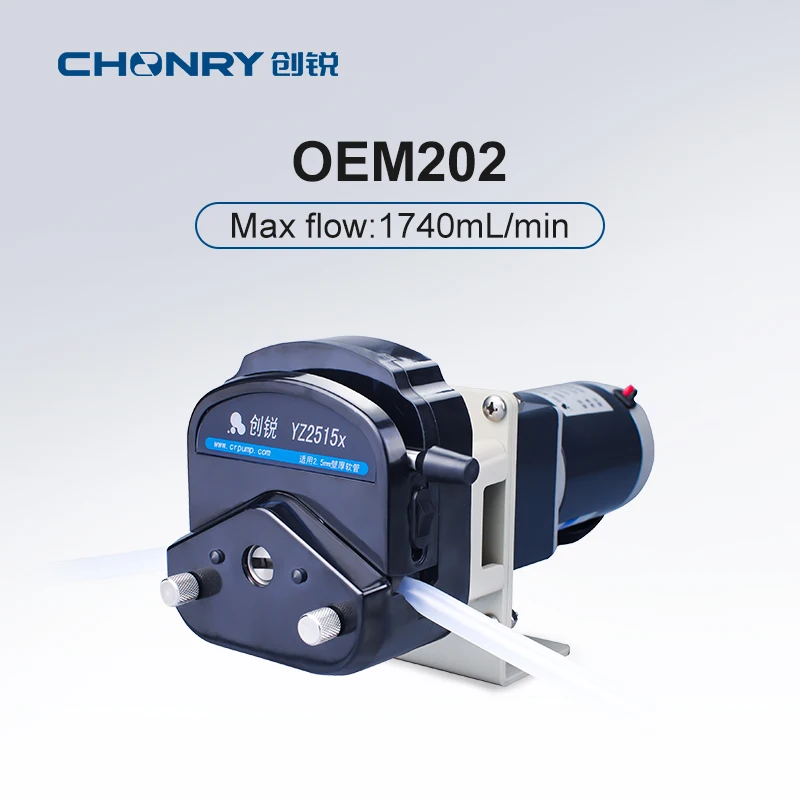 

Головка перистальтического насоса Головка насоса Yz2515x Двигатель постоянного тока Поддержка перистальтического насоса Многоканальная настройка