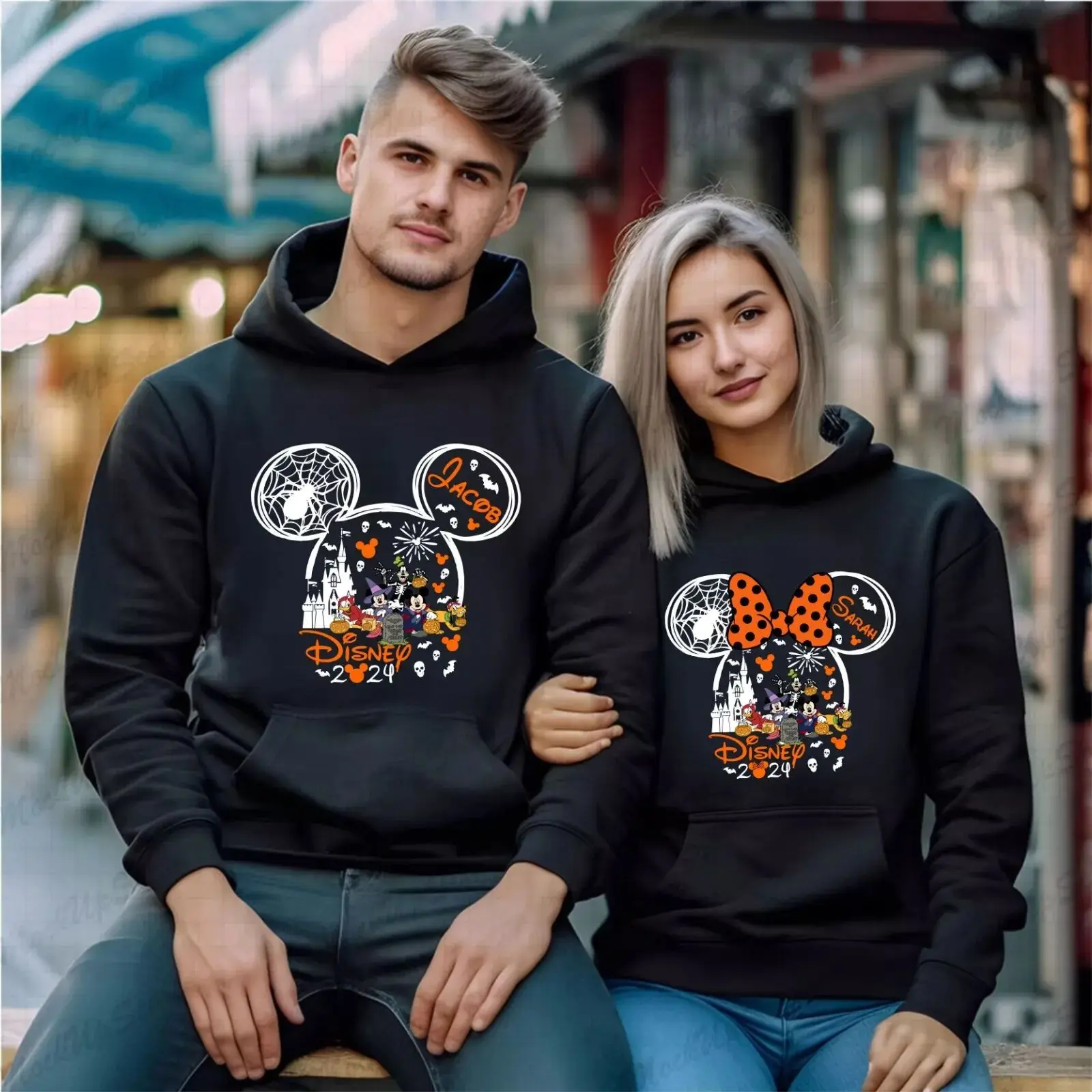 

2025Зимние толстовки с 3D принтом Disney «Микки Маус» для всей семьи, наряд для родителей и детей, рождественский новый стильный пуловер с длинными рукавами, свитер