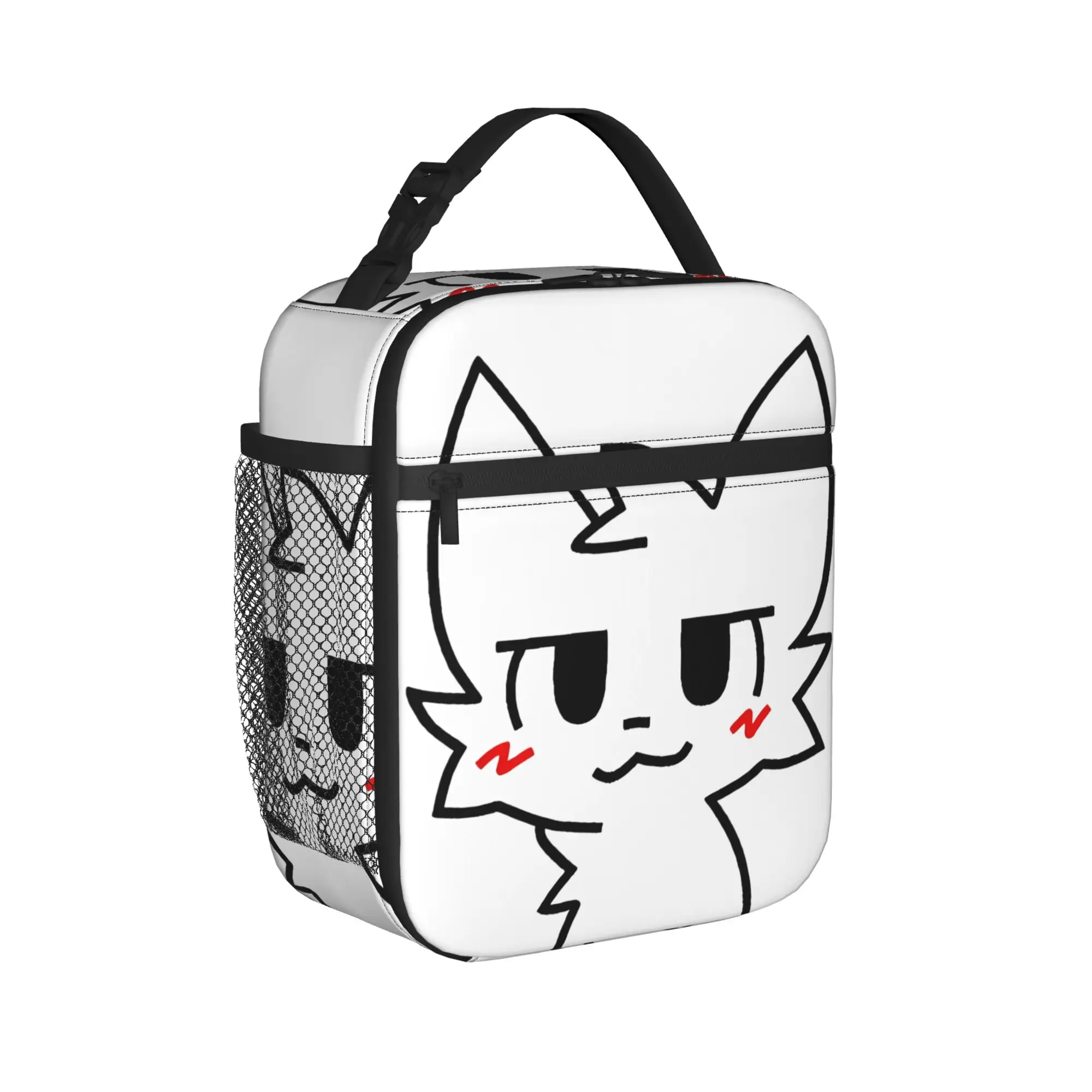 Boykisser Insulated Lunch Bags Thermal Bag Reusable,Meal Container Cat Leakproof Tote Lunch Box for Men Women College  Picnic