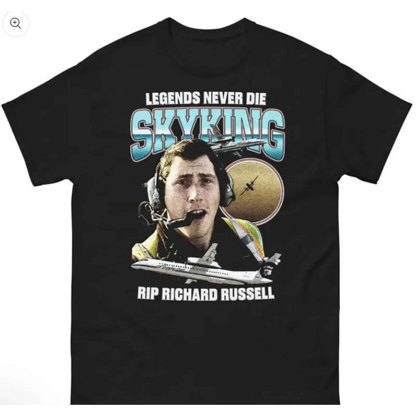 Legends Never Die SKYKING RIP Richard Russell shirt vintage Washed Stretched Comfortable homme Breathable Casual