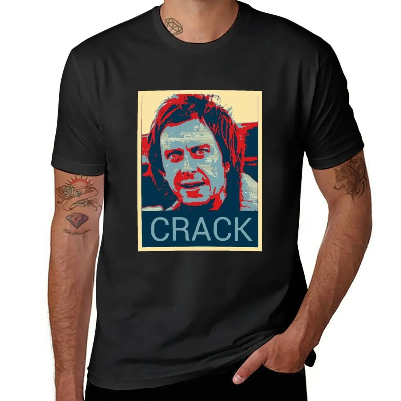 Peep Show Super Hans Crack Poster T-Shirt Blouse cute tops plus sizes mens cotton t shirts