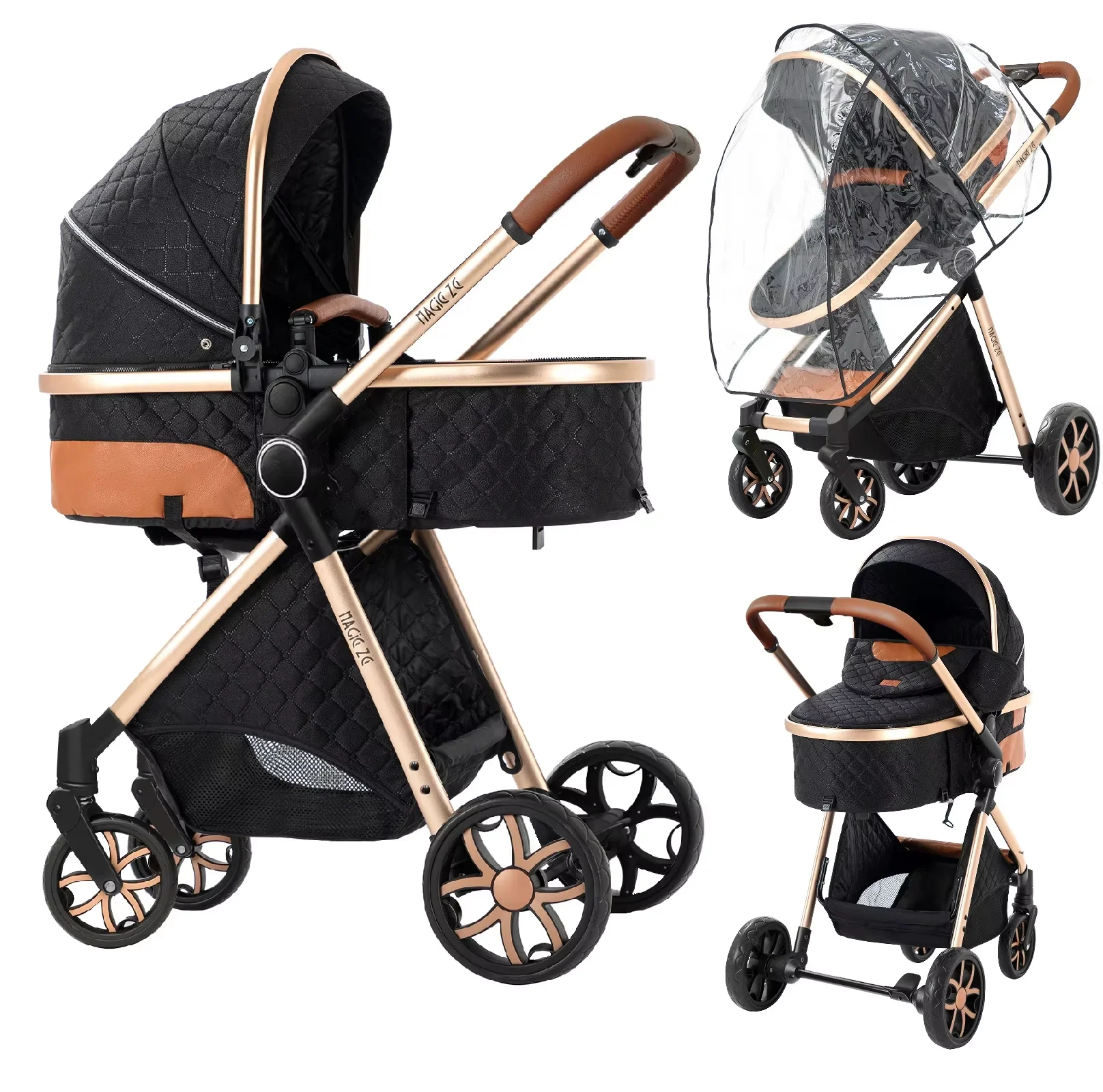 

baby newborn items Baby stroller baby cars Stroller 3 in 1 Light stroller baby trio baby stroller Lightweight stroller strolle