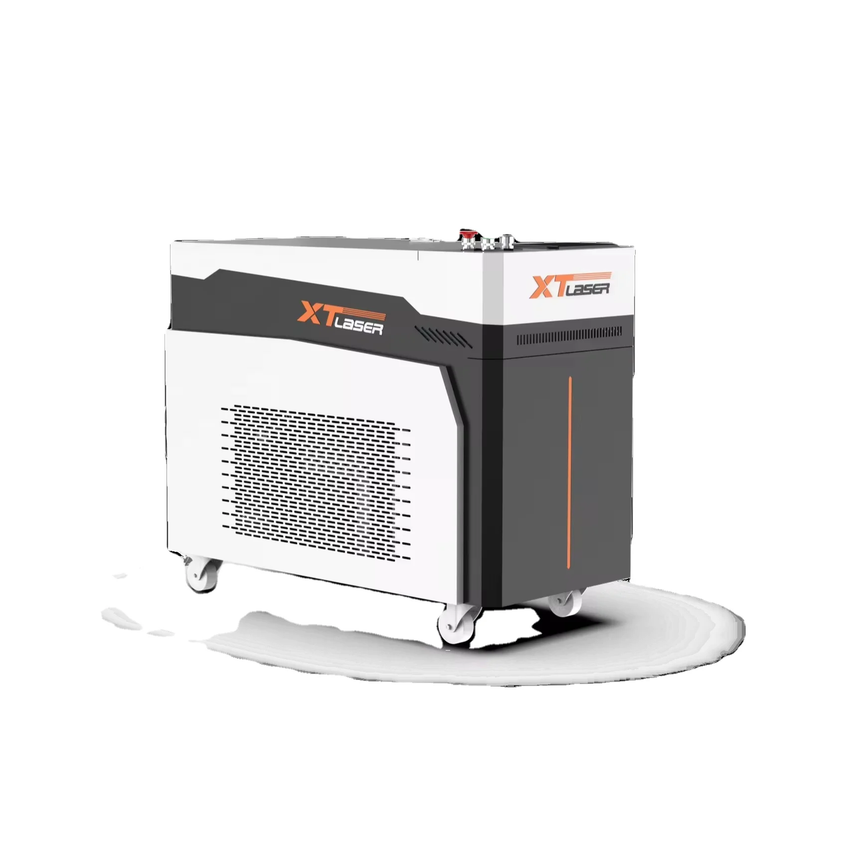 XT LASER 3kw 3000w handheld fiber laser welding machine with 2 wire feeding device for big gap welding