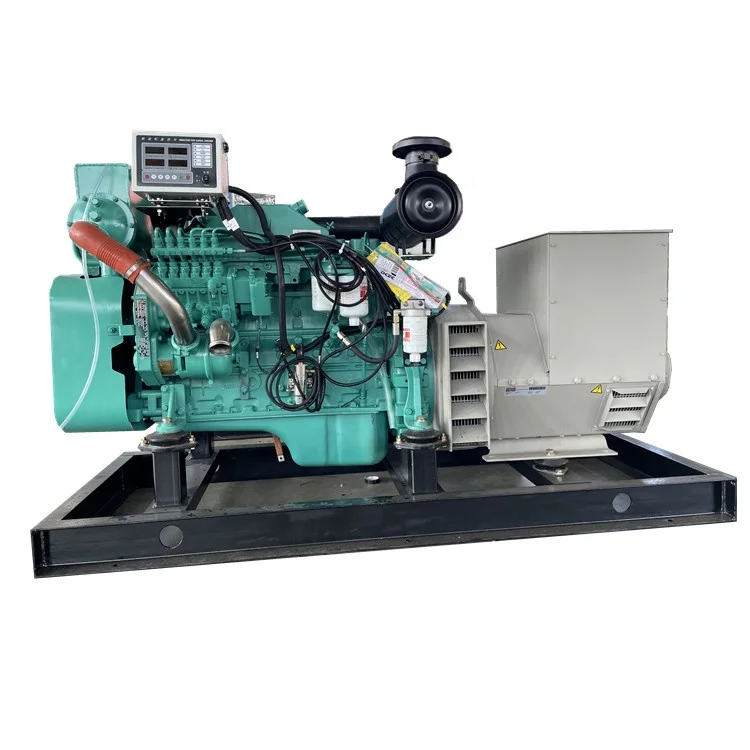 CCS Certificate 20kw- 1000kW marine engine  generators Water Cooled For Boat