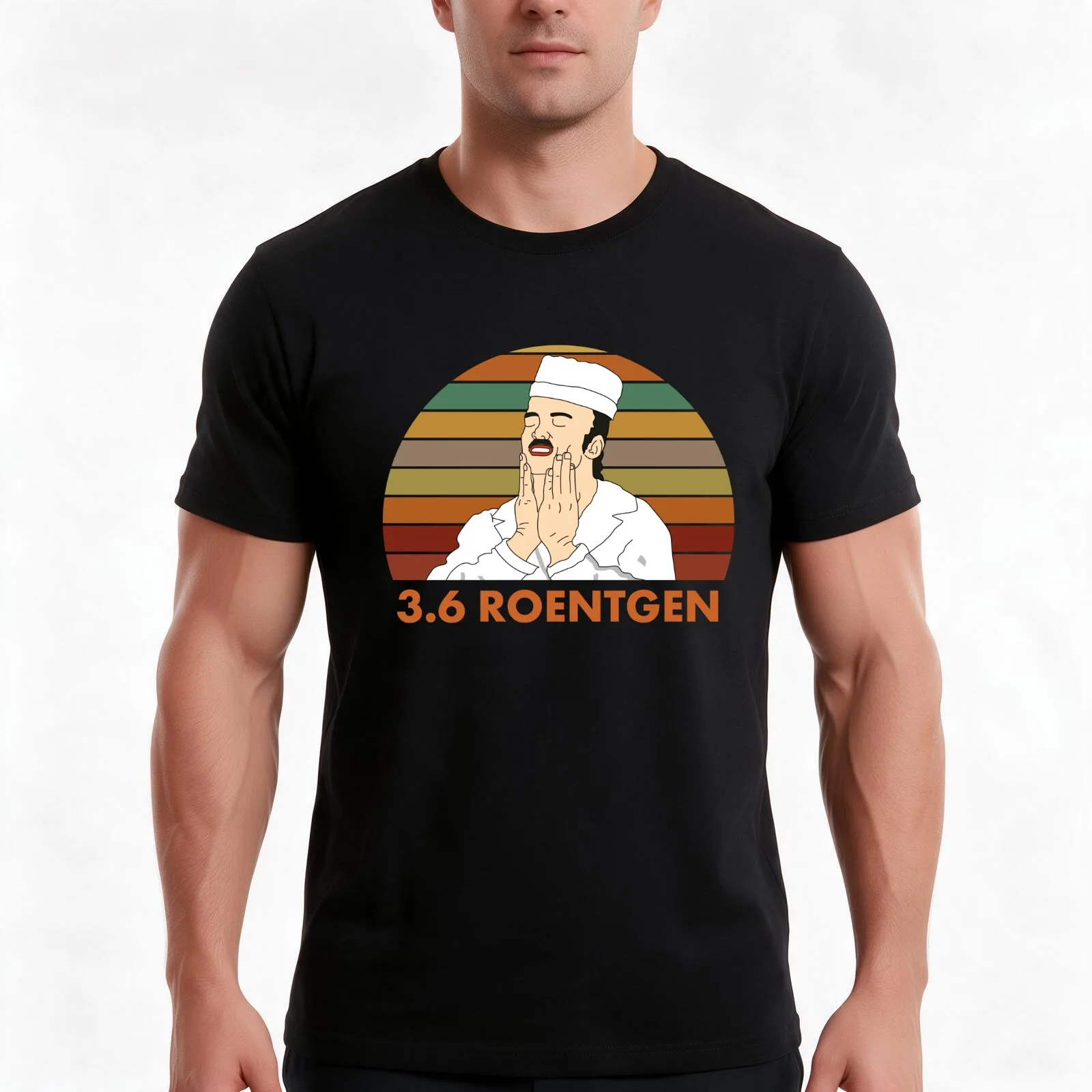 RBMK 3.6 Roentgen Chernobyl Nuclear Reactor Feel Good Meme T-Shirt, Summer Casual Cotton Tee, Oversized Streetwear Tops