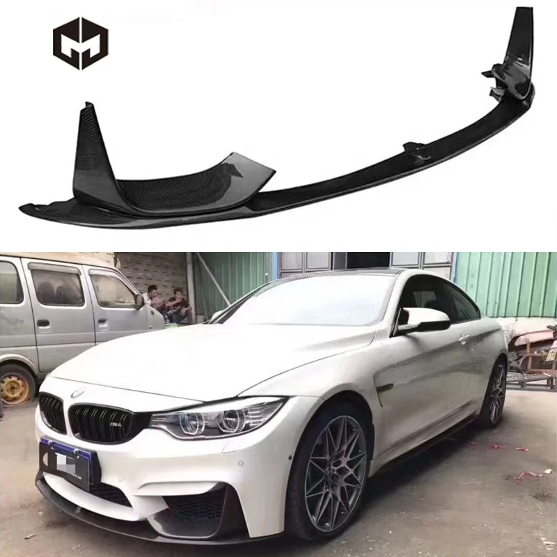 Carbon Fiber M-Performance MP Style Front Spoiler Lip Apron Canard Splitter for BMW M3 F80 M4 F82