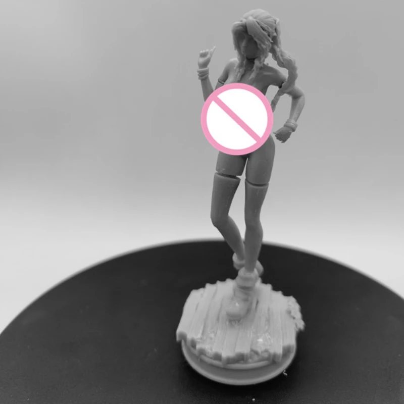 

1/24 Scale 85mm Resin Figure DIY sexy dance girl Nsfw Assemble Model Kit Unassembled and Unpainted 3D printing toy