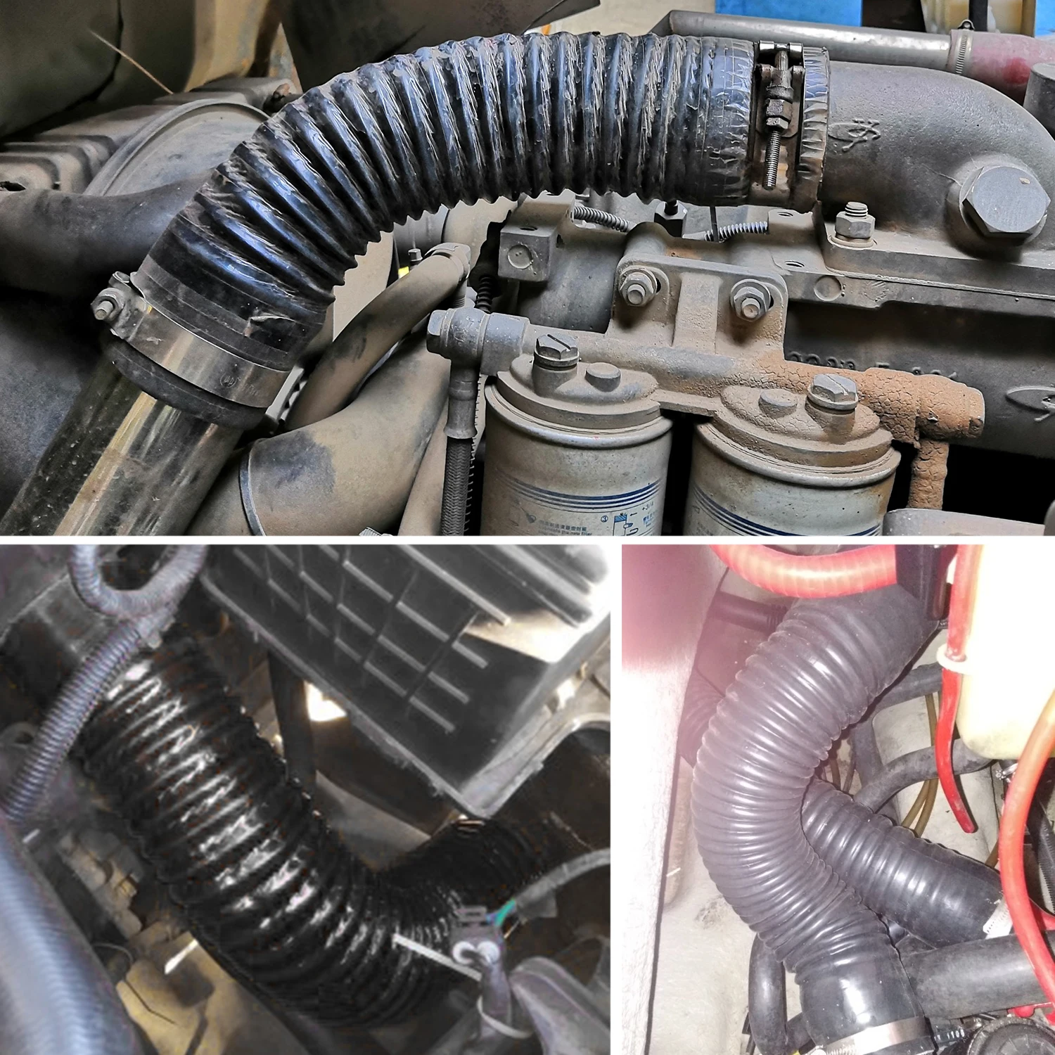 Siliconen Flexibele Slang ID28-83mm Voor Water Radiator Buis Voor Turbo Luchtinlaat Hoge Druk Temperatuur Rubber Joiner Pijp 500Mm