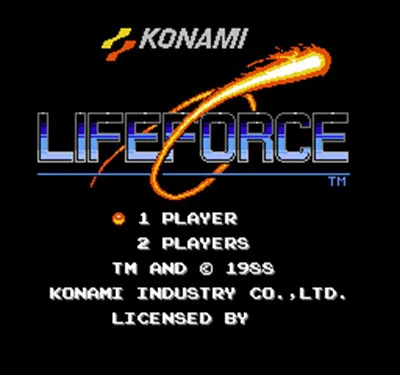 Life Force 60 Pin kartu Game gratis wilayah untuk pemutar Video Game 8 Bit