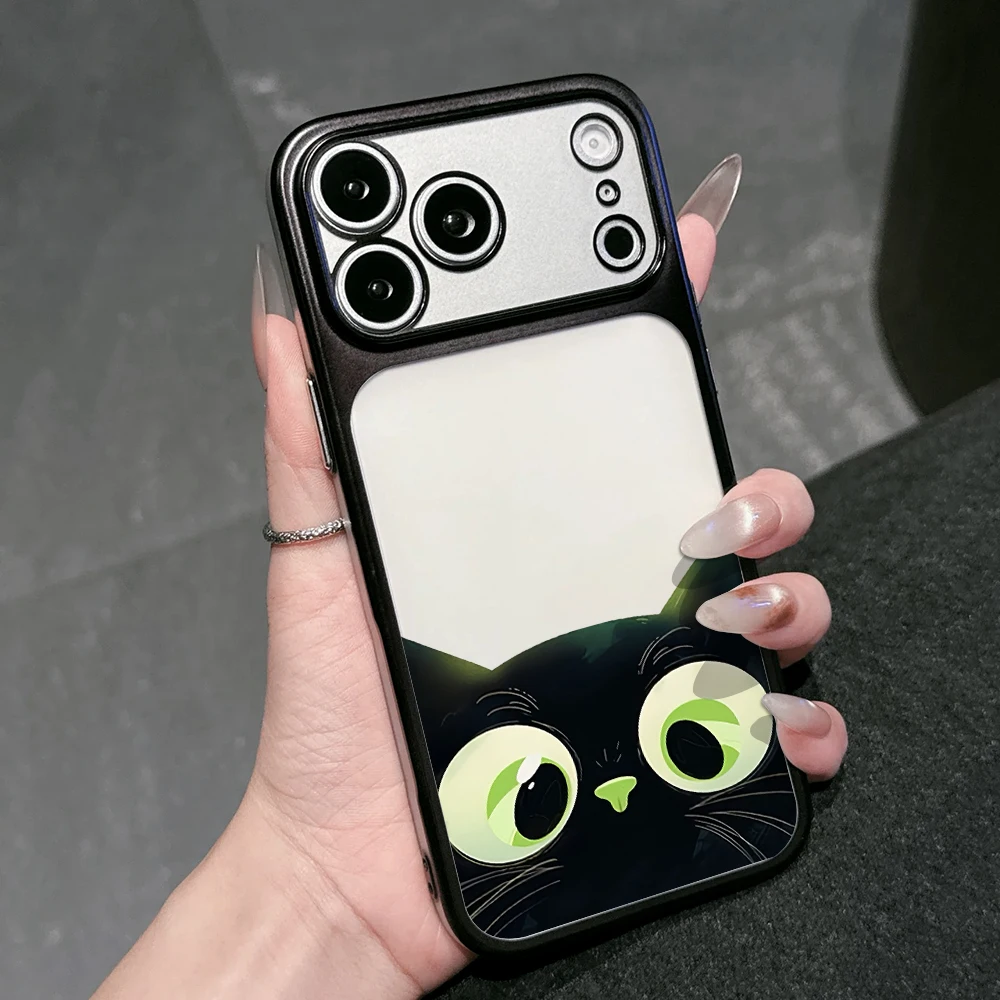 Niedliche Kätzchen-PC-Schutzhülle für iPhone 13 Pro Max Hüllen iPhone 17 11 12 13 ProMax 16 14 15 Plus 17 Air Sturzsichere Lustige Katzenhülle – Detail 5