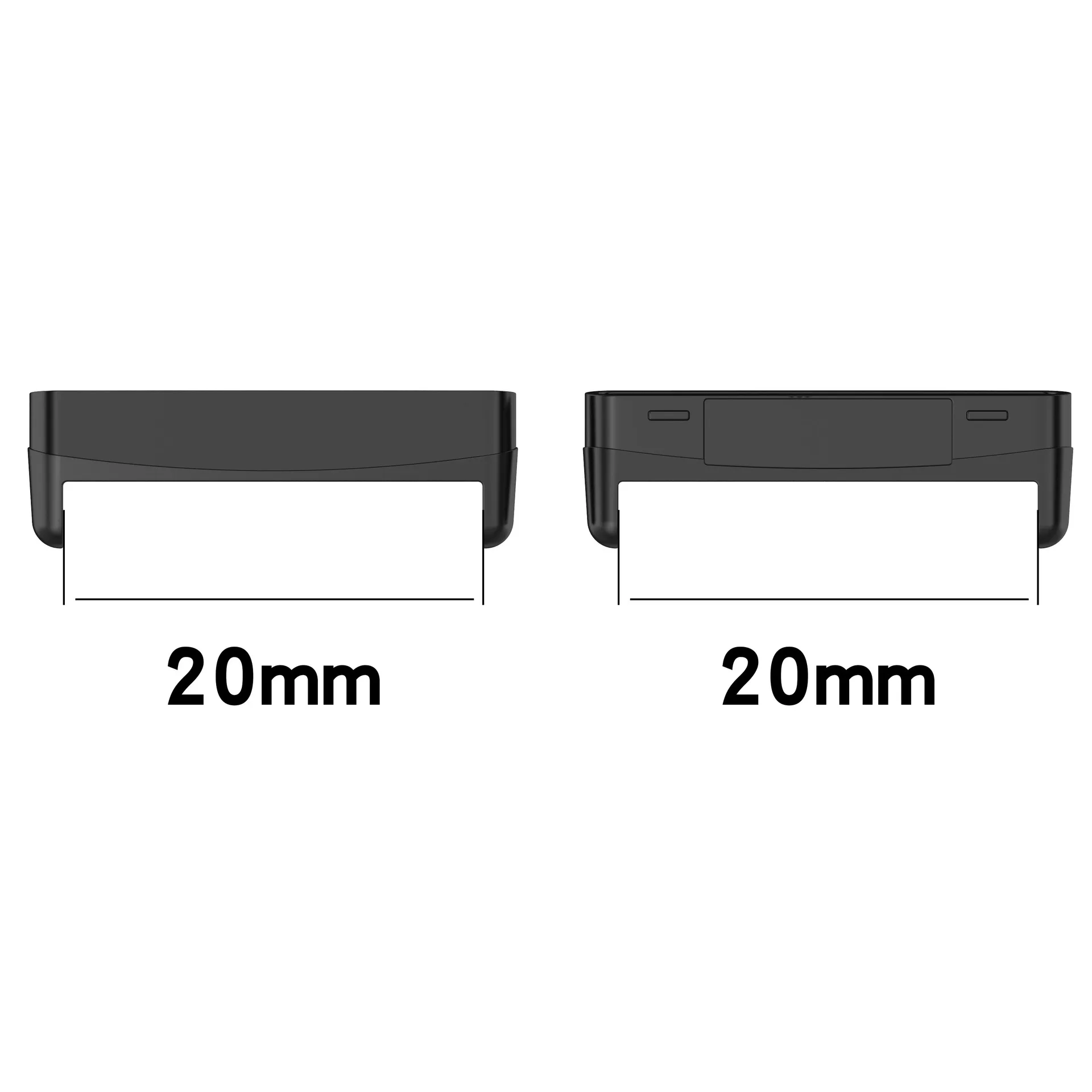 Connecteur métallique adapté pour Fitbit versa4, versa3/sense/sense2, en-tête versa3