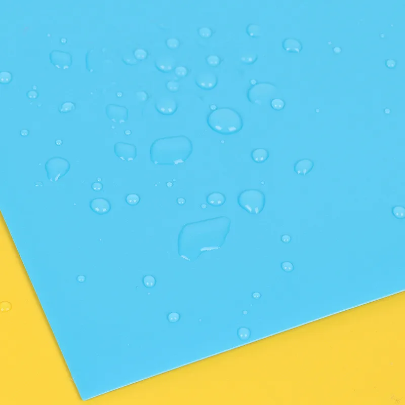 10PCS A4 Solid Color File Bag Large Capacity Space Waterproof Stationery Desk Organizer