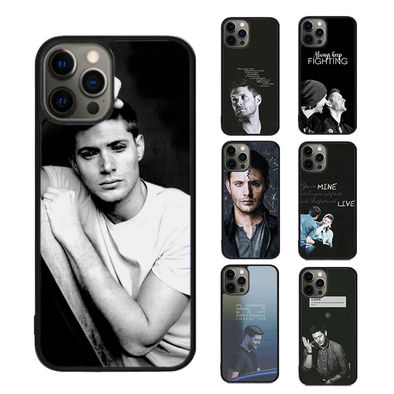 dean winchester supernatural Phone Case cover For iPhone SE2020 15 16 14 13 12 11 Pro Max Coque For Apple 8 PLUS 7 fundas