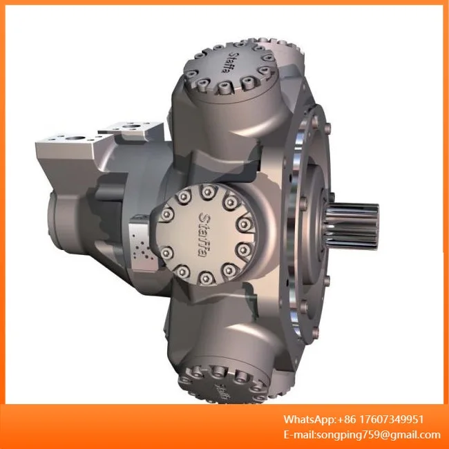 Staffa SX Series SX503BMSX504BMSX505BMSX506BMSX507BMSX508BMSX508CMSX510BM Low Speed Hydraulic Piston Motor 210 cm