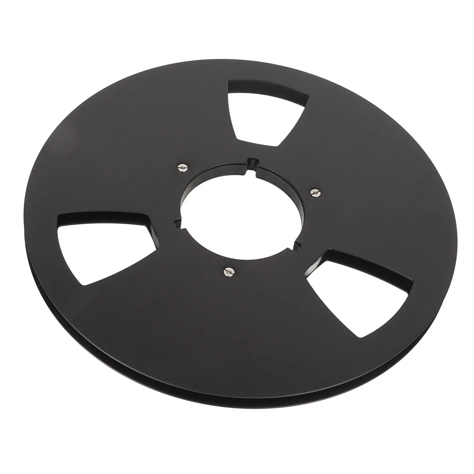 10 Inch Empty Tape Reel | 3-Hole Open Reel for Sound Tape | Aluminum for nab Reel