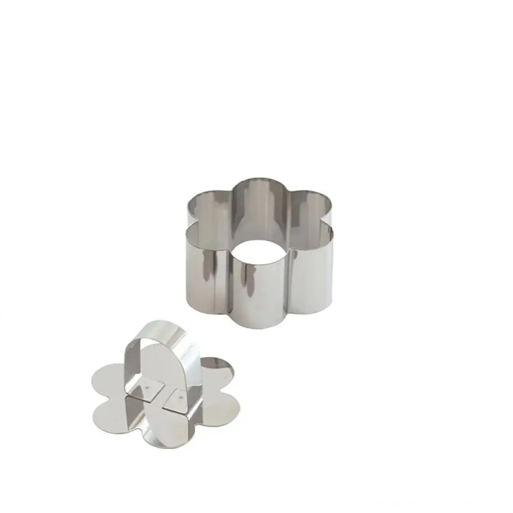 Stainless Steel Mousse Cake Mold Ring For Baking Pastry Tool Home Cheesecake Tiramisu Dessert Shaping Gadget