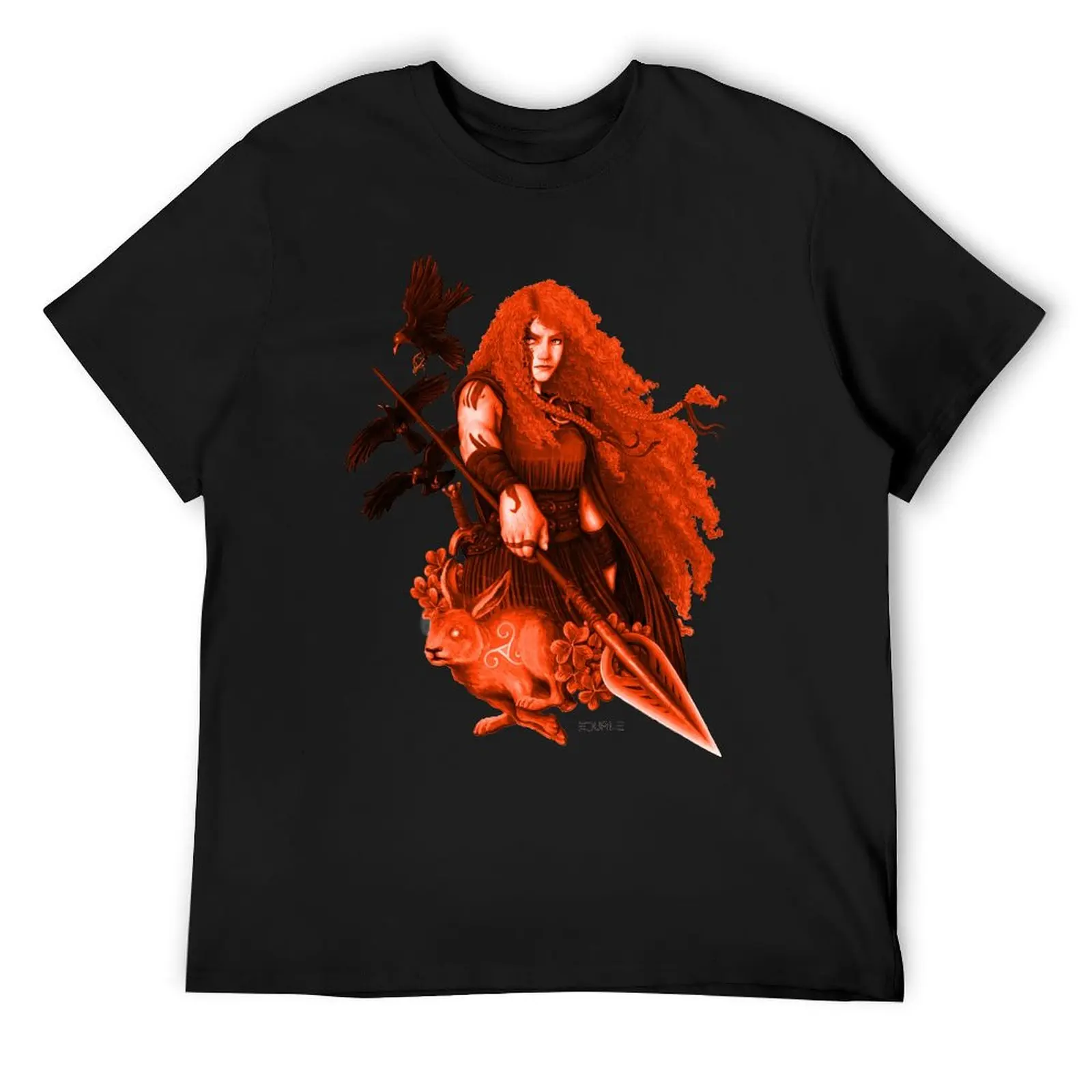 Queen Boudicca - Boadiceia (Fire) T-Shirt plain aesthetic clothes anime t shirts rapper graphic tees mens graphic t-shirts anime