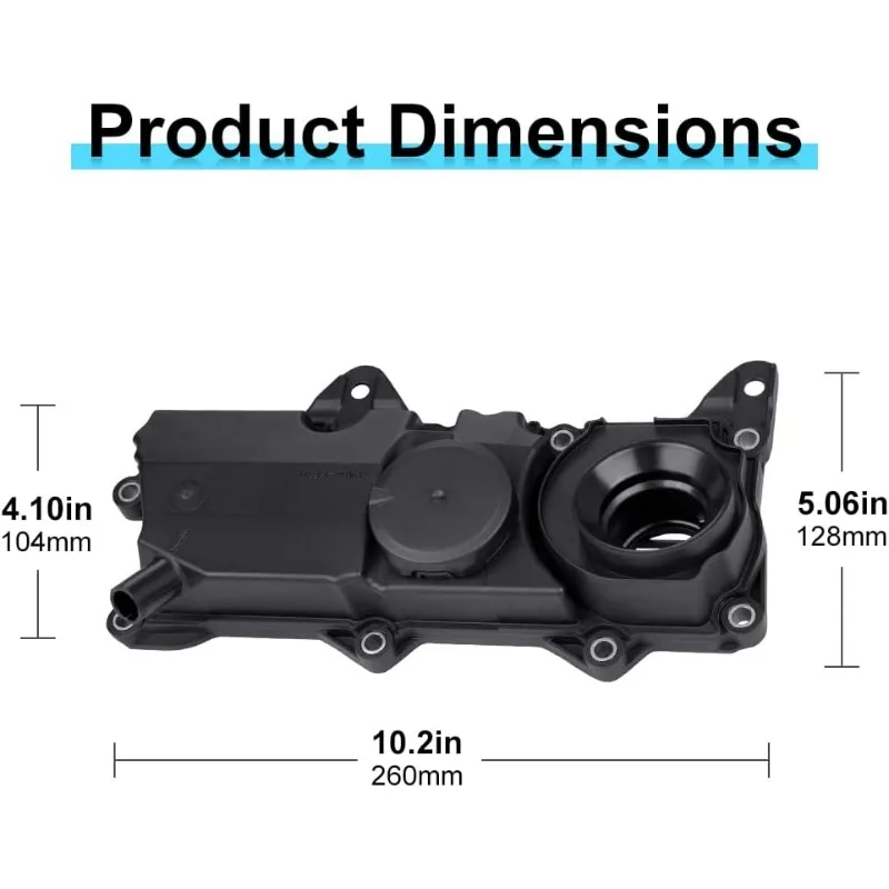 32140004 31430923 31316184 31670210 PCV-Ventil-Ölfalle mit Dichtung für Volvo XC90 XC60 S60 S80 S90 V60 V90 XC40 XC70 – Detail 3