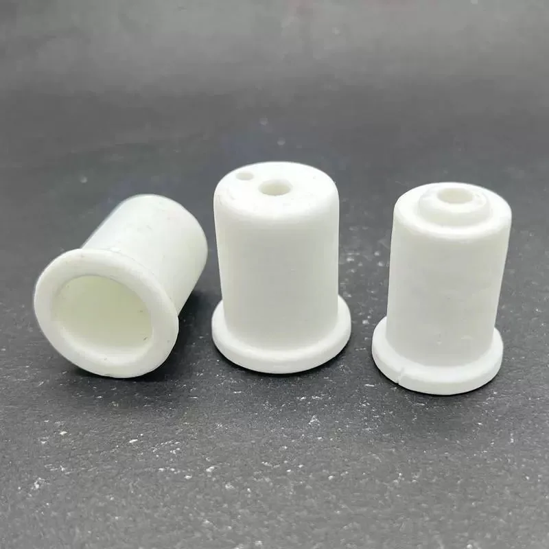 10PCS Ceramic Insulating Beads Ceramic Sleeve T-Casing Electric Heating Tube High Temperature Insulating Ceramic Plug