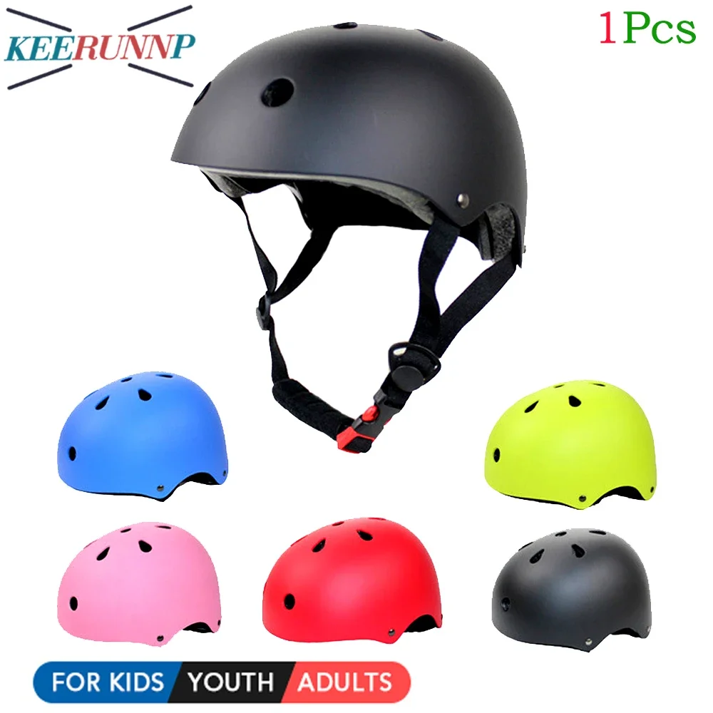 1Pcs Skateboard Helmet - Liners Ventilation Multi-Sports Scooter Roller Skate Inline Skating Rollerblading for Kids,Youth Adults