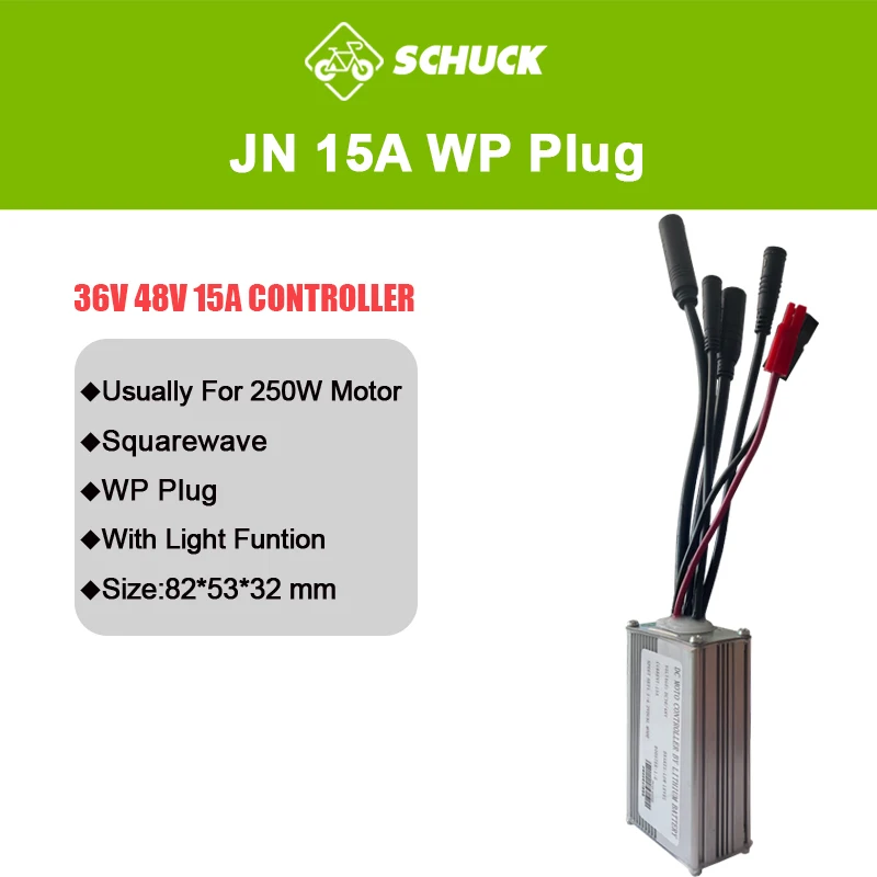 Jn Ebike Controller 36V 48V 15A 17A 22A 25A 30A 35A Controle Systeem Met 6 9 12 Mosfets voor Elektrische Scooter Conversie Onderdelen