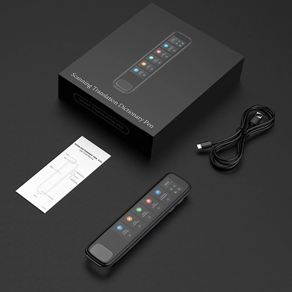 

Translation Pen 142 Languages Smart Scanner Translator Pen Recording Pen Scanning Point Reading for Teacher Student