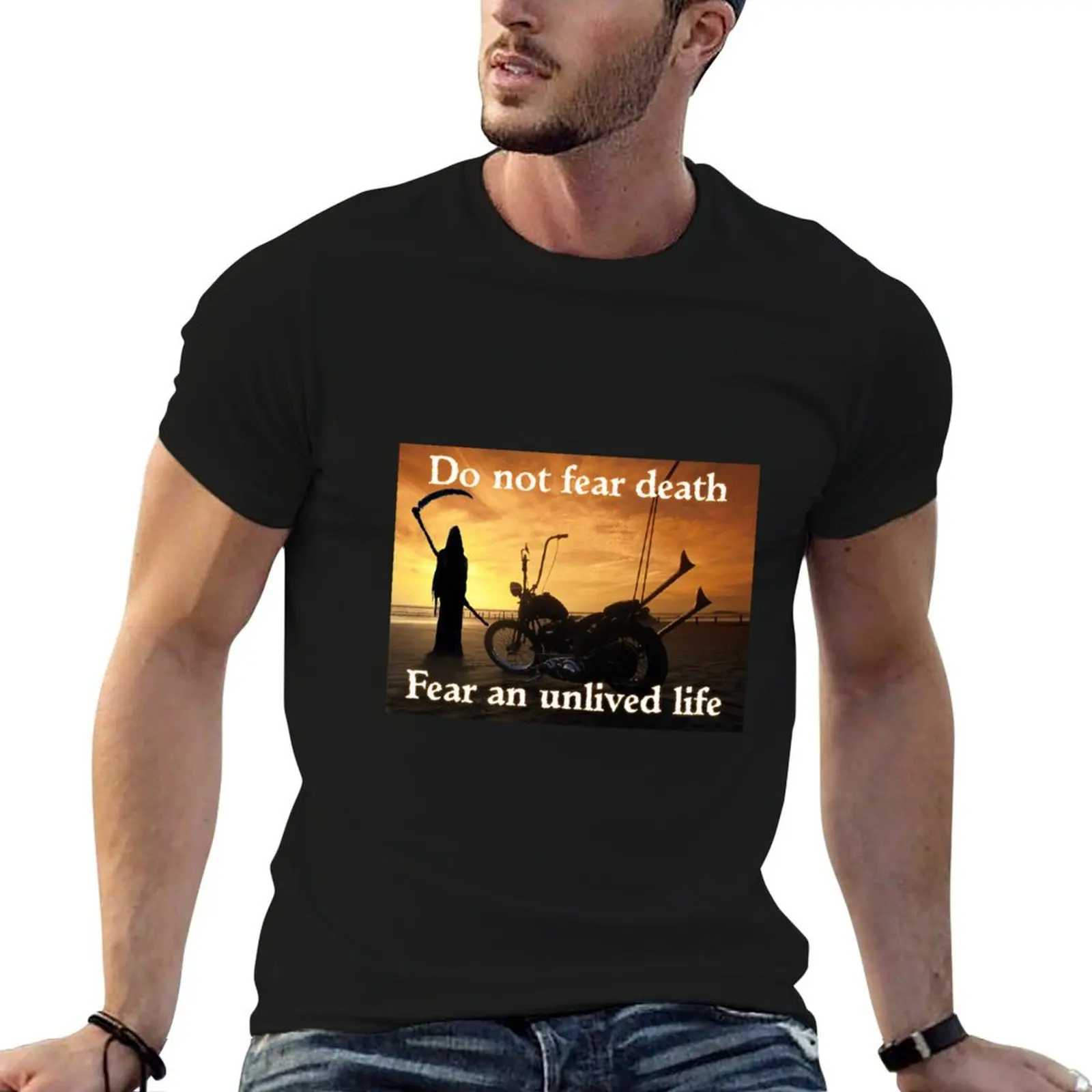 Reaper Fear T-Shirt Trend Art Print T-Shirt