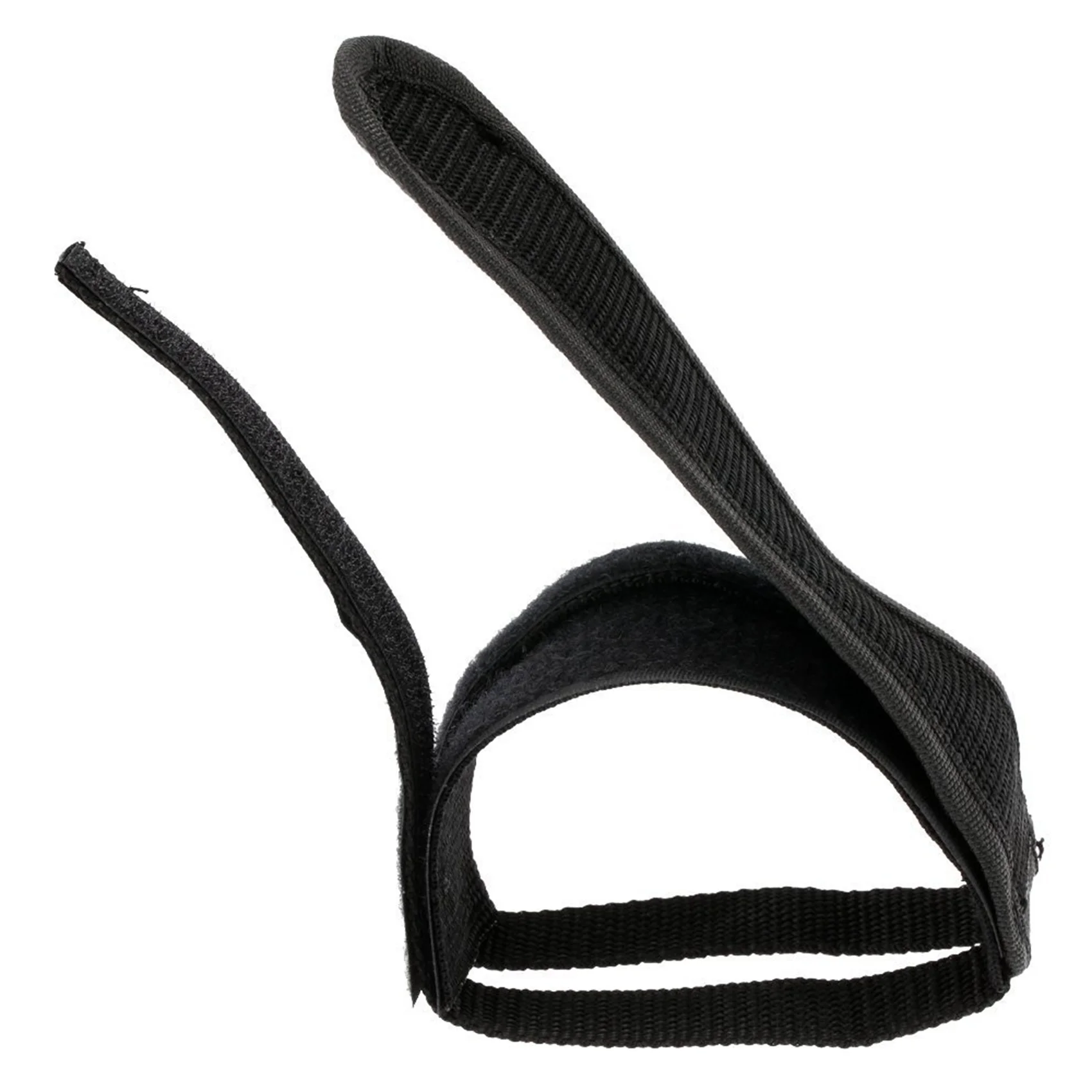 2X Fixed Gear Fixie BMX Bike Bicycle Anti-slip Double Adhesive Straps Pedal Toe Clip Strap Belt black